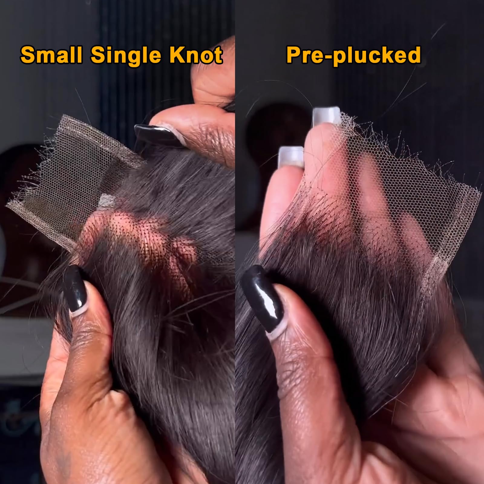 BEEOS 2x6 HD lace closure body wave texture for natural fall.