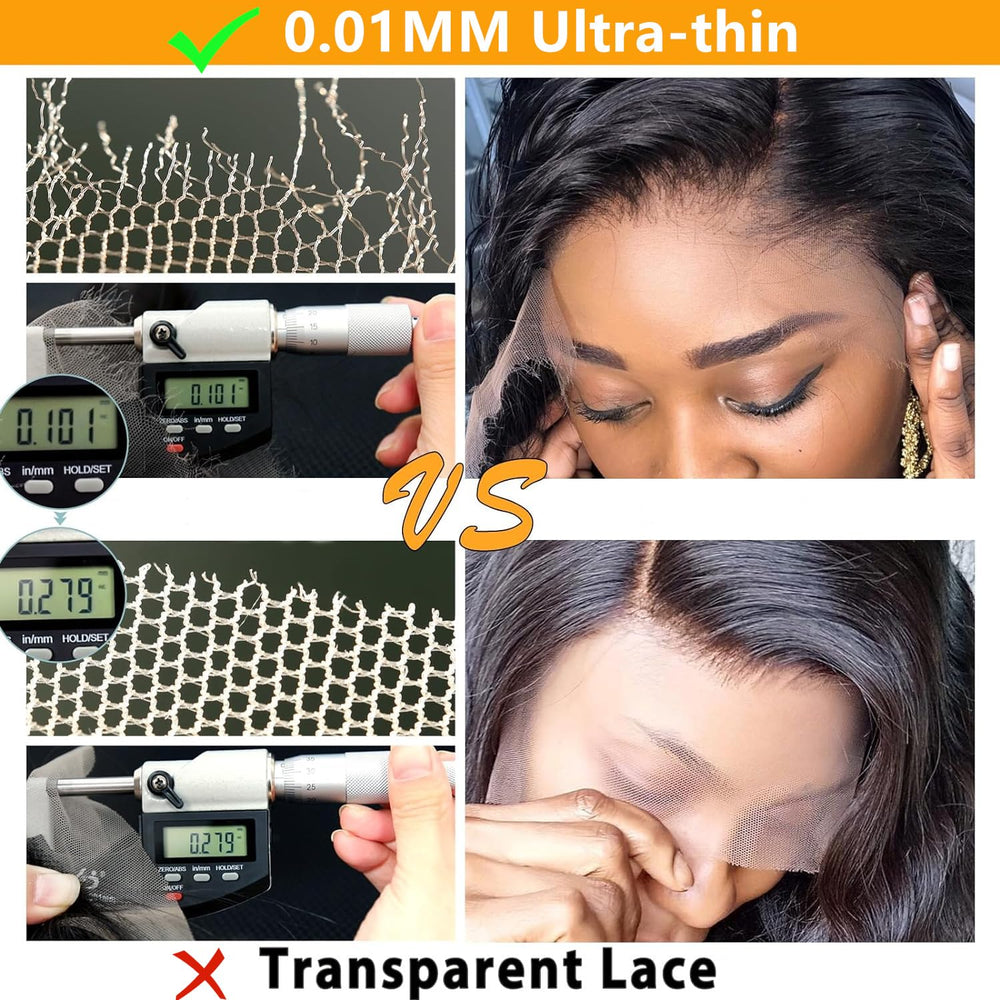 BEEOS bleached knots natural color closure visible knots blend into scalp.