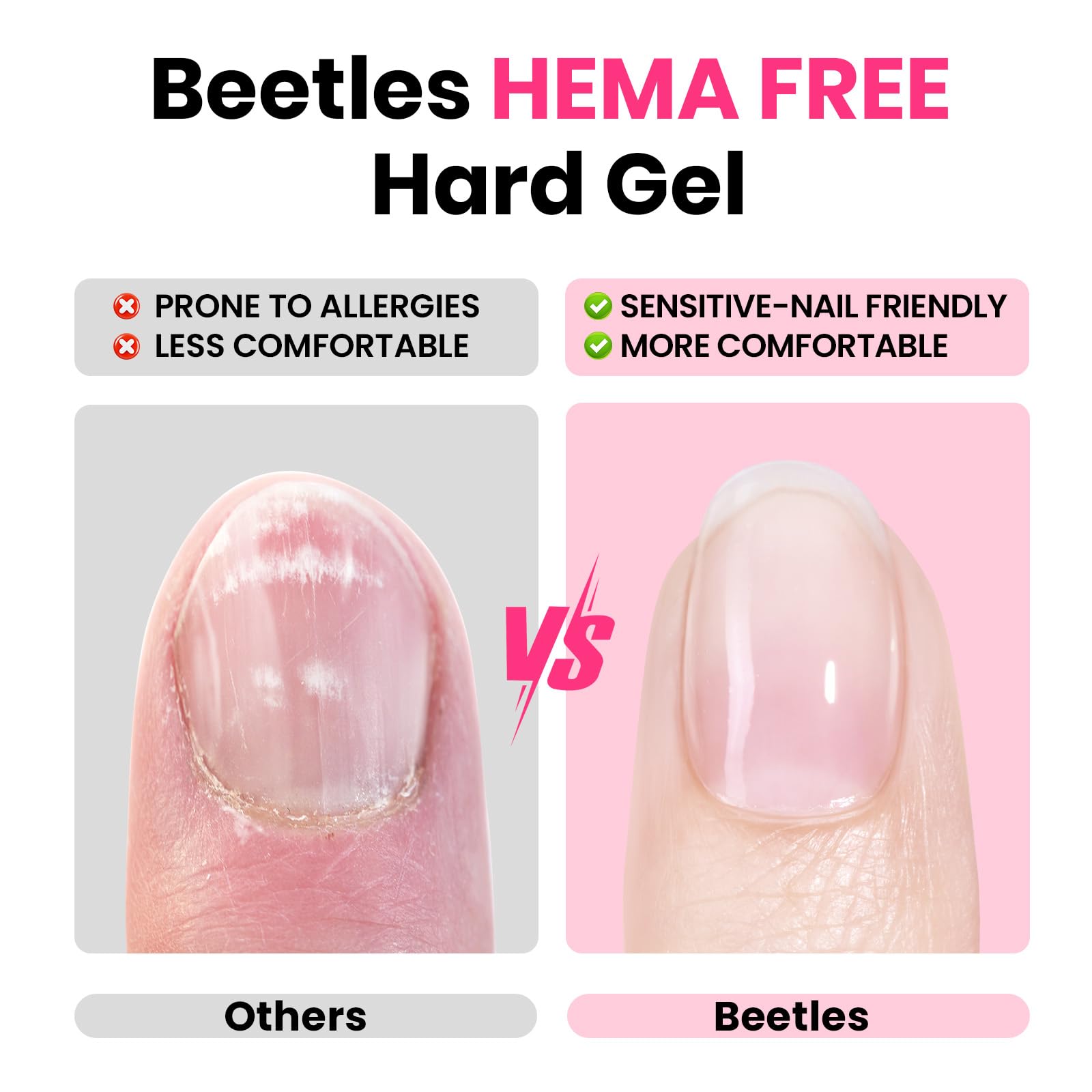 Beetles 9-in-1 builder gel swatch shows versatile nail functionality.