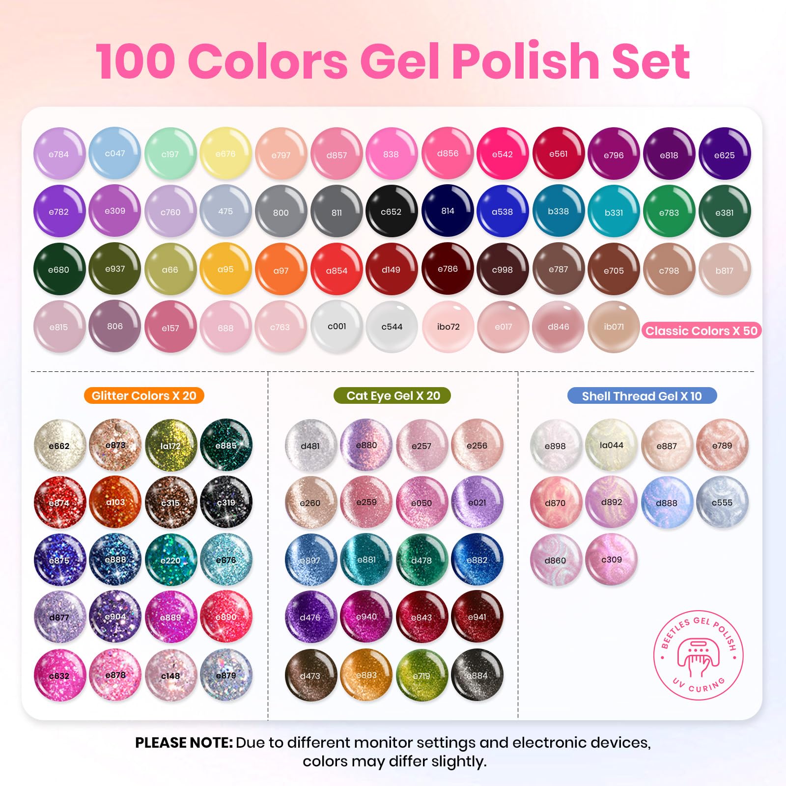 Beetles all-season color collection highlights diverse tones for everyday and special occasion nails.