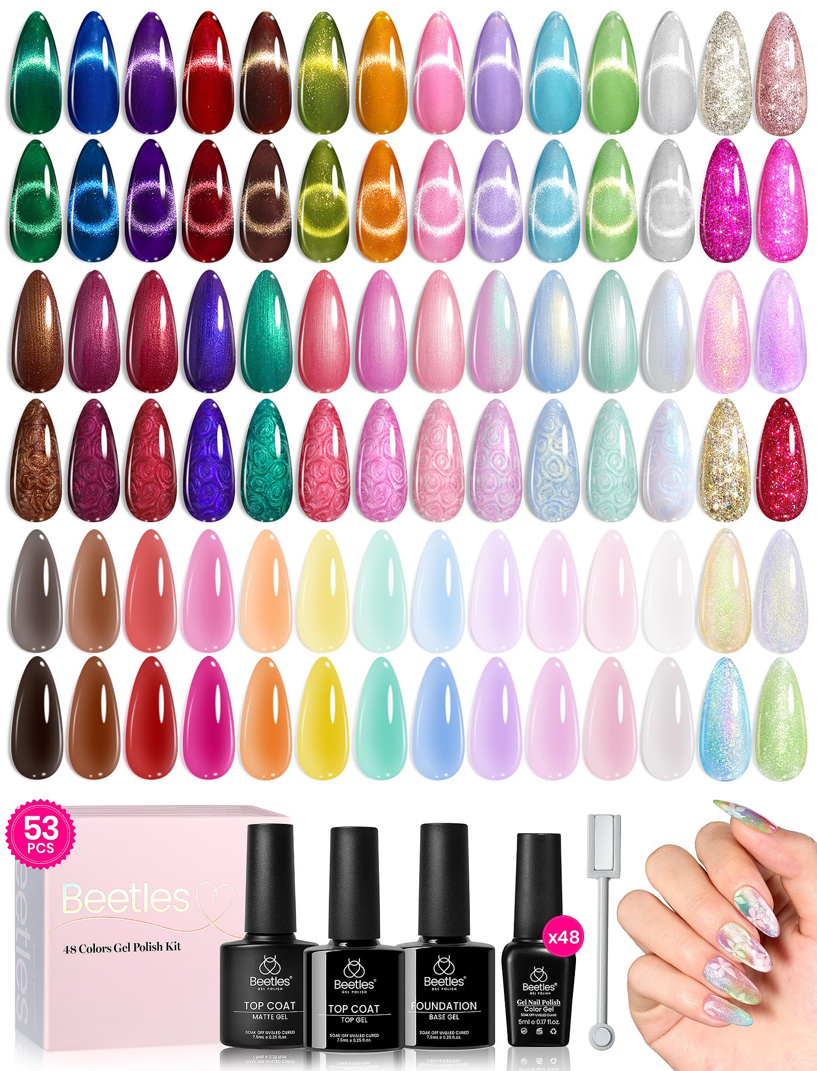 Beetles at-home manicure kit enables salon-like results at home.