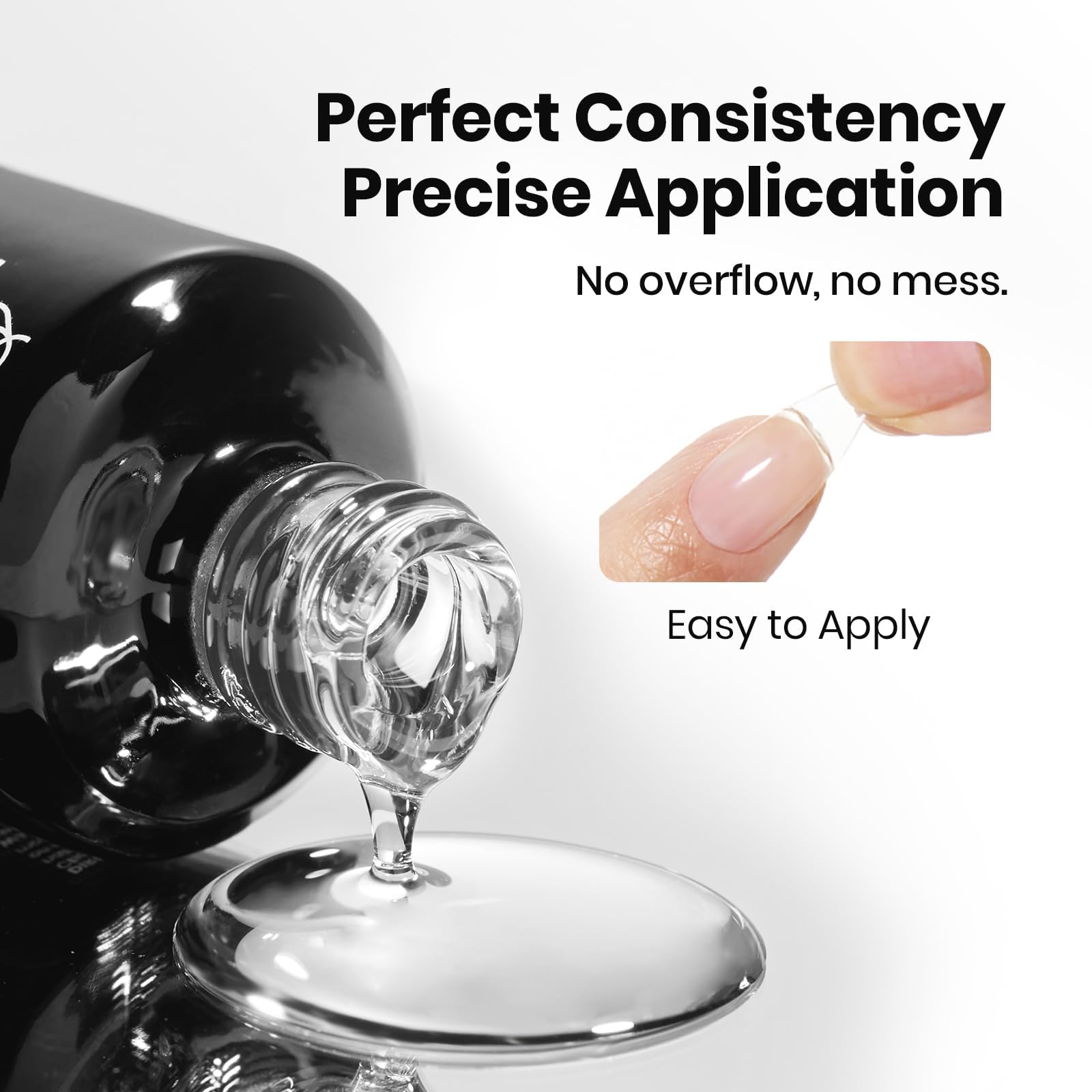 Beetles At-home manicure setup demonstrating salon-quality nails.