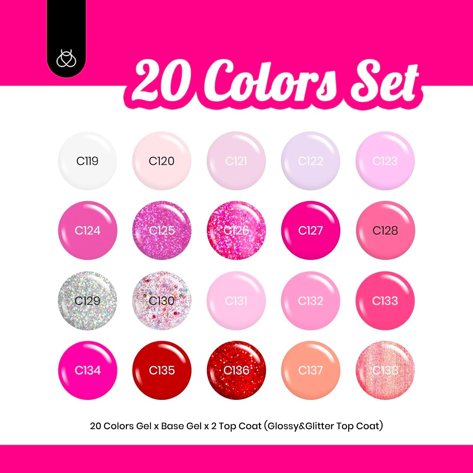 Beetles base coat and glossy top coat kit for long-lasting shine