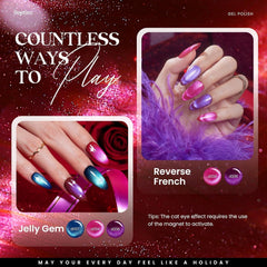 Beetles base coat and top coat trio deliver smooth finish and lasting shine.