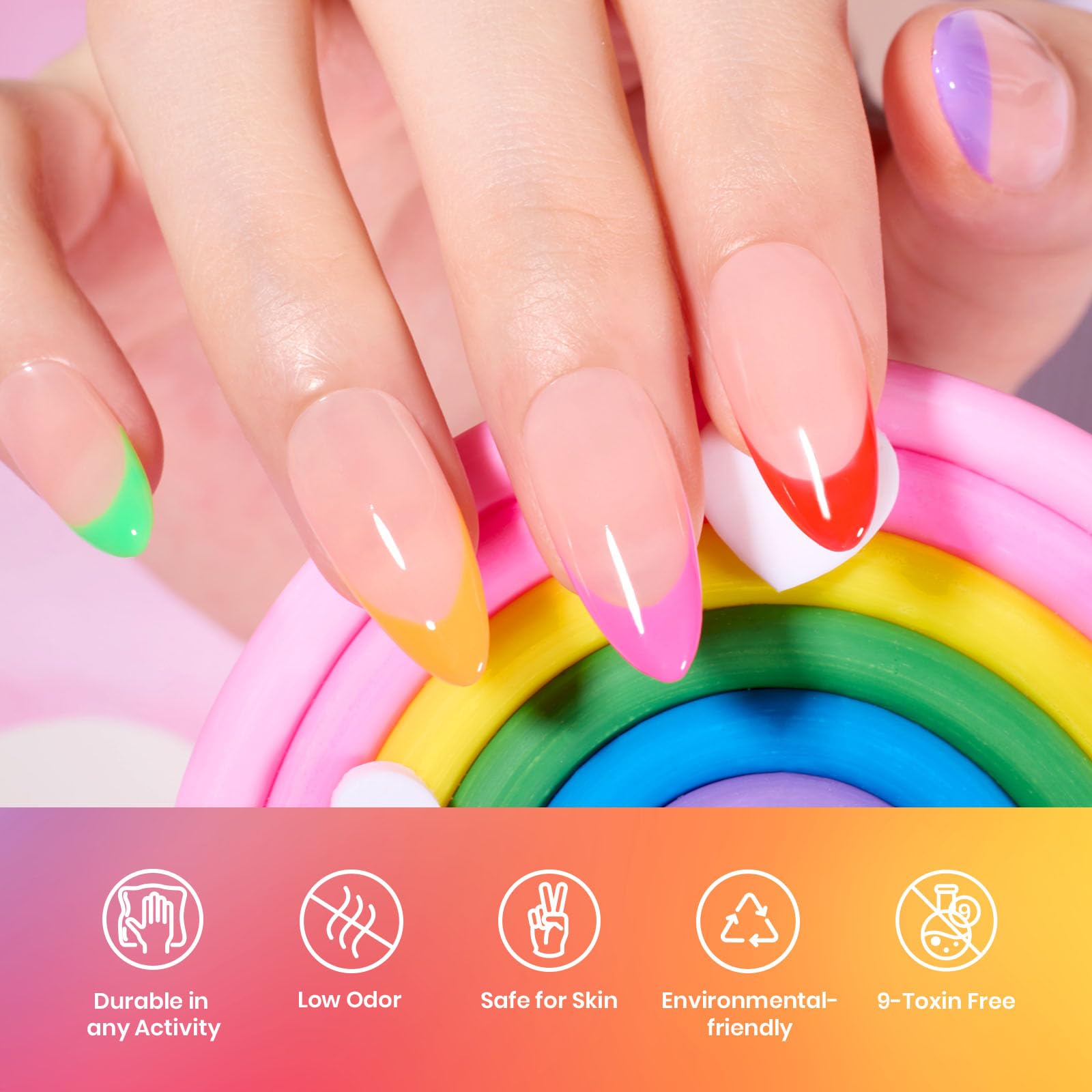 Beetles base and top coat kit provides glossy and matte finishes