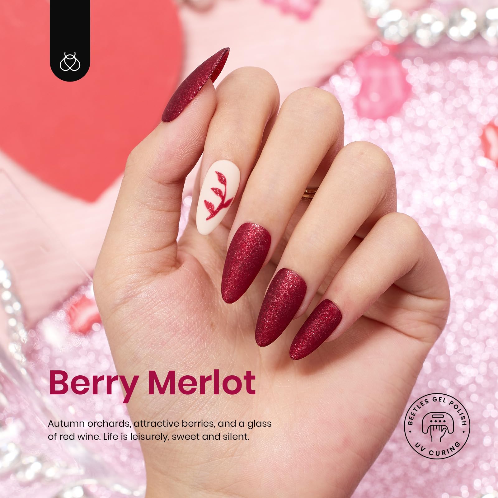 Beetles Berry Merlot collection packaging suitable for gifting
