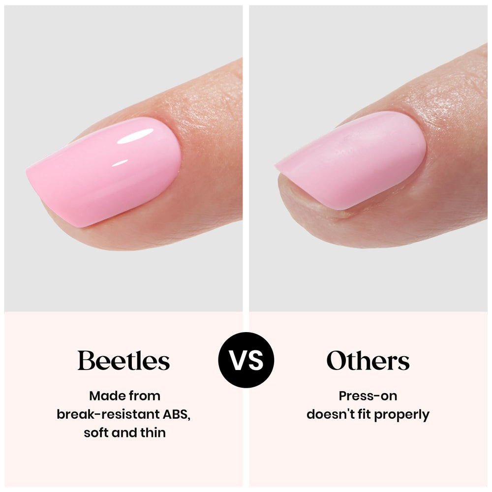 Beetles Bubble Pop nail file 100/180 grit for smooth shaping and edges.