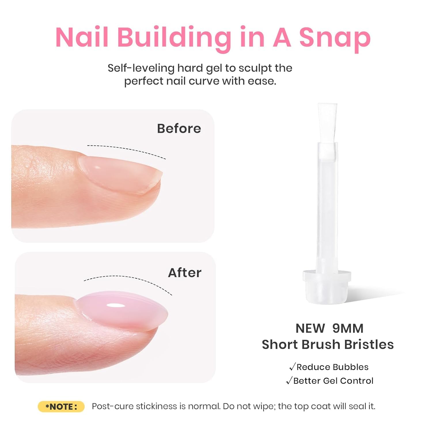 Beetles Builder Gel Set 7-in-1 system enables beginners to build and repair nails.