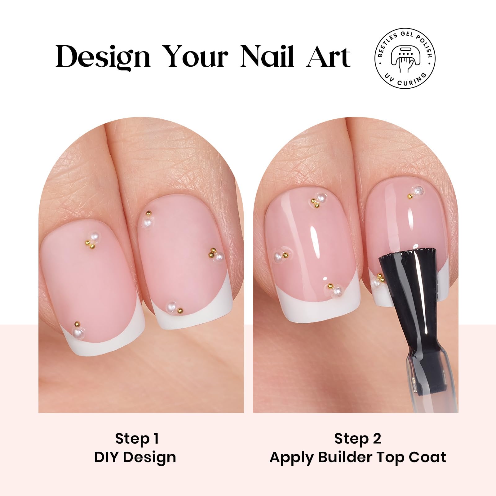 Beetles Builder Top Coat application demonstrating long-lasting shine and protection
