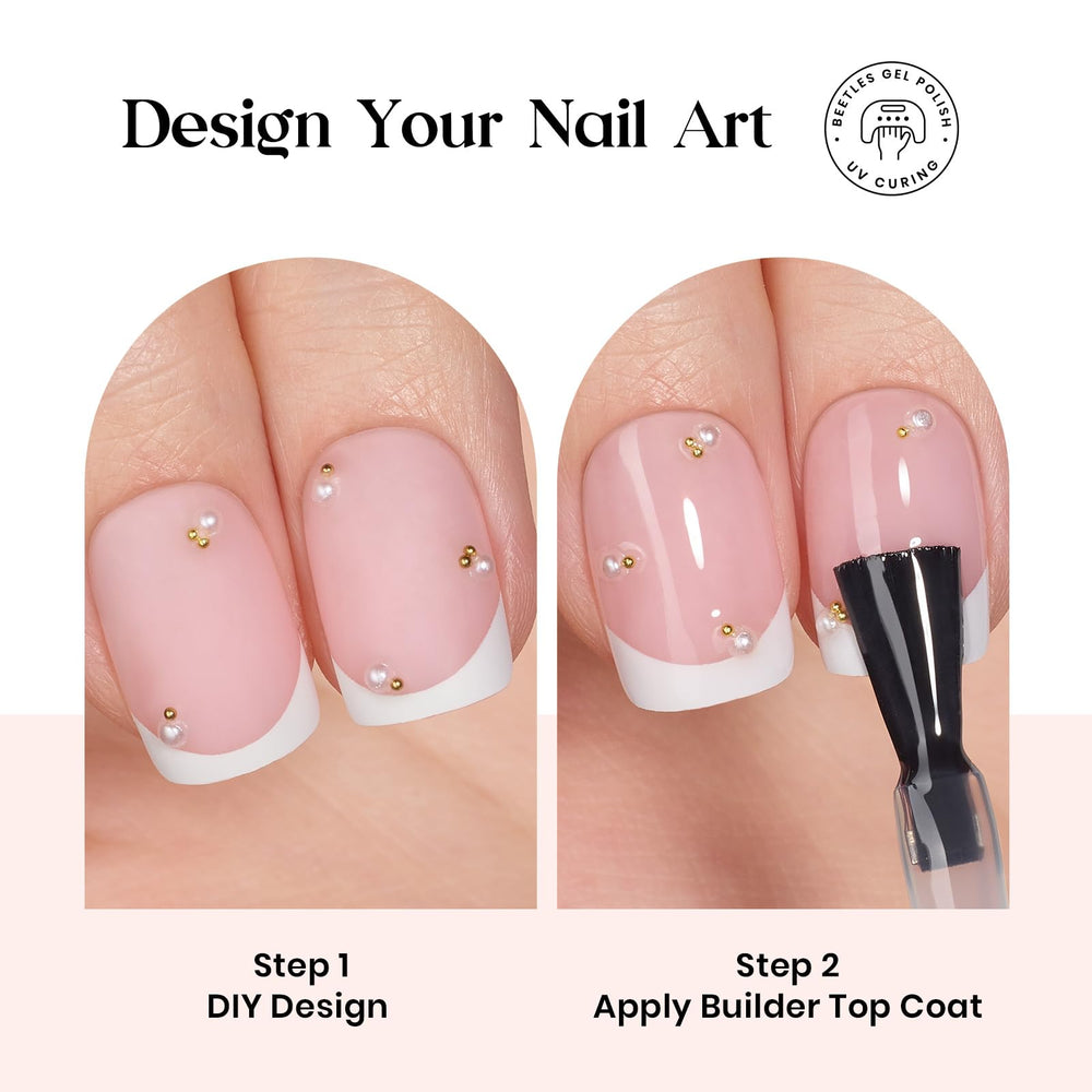 Beetles Builder Top Coat application demonstrating long-lasting shine and protection