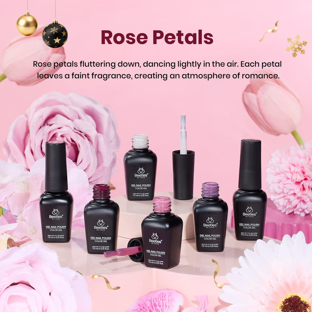 Beetles Burgundy Purple orchid shade provides soft-petal tones for a refined manicure.
