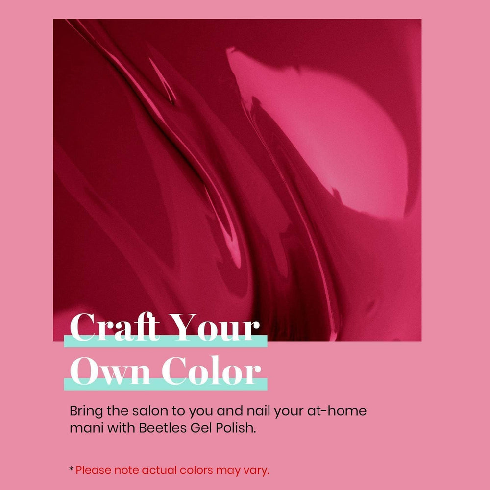 Beetles Burgundy Red Gel Polish swatches showcase winter-ready color with rich depth