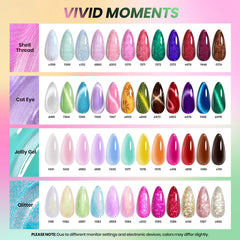 Beetles cat eye gel nail polish bottle with magnetic effect for dimensional finishes.