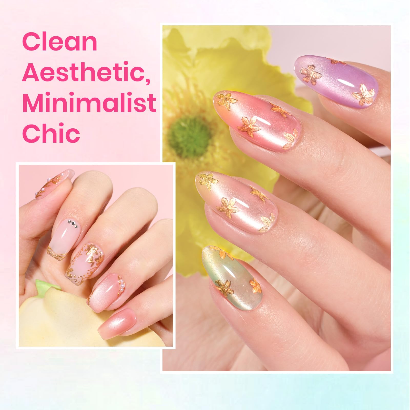 Beetles Cat Eye gel color swatch f398 adds subtle sparkle and depth.