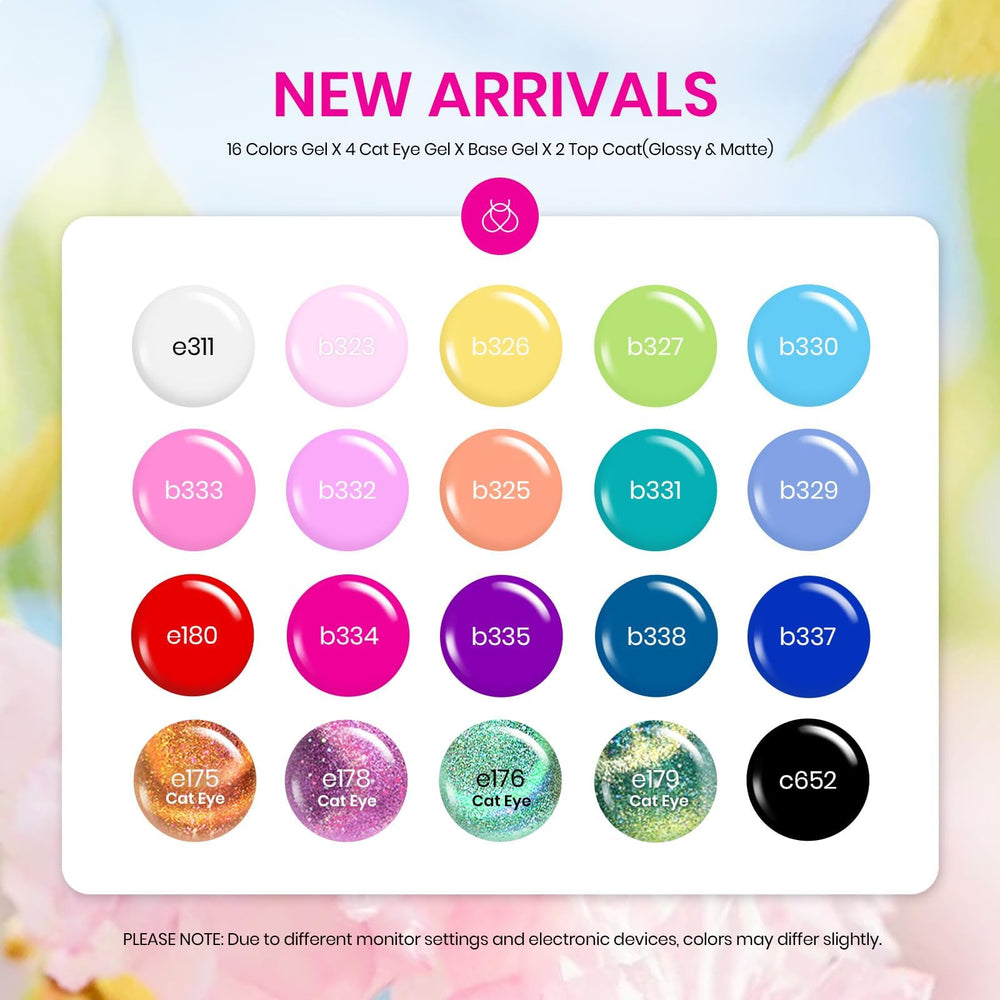 Beetles cat-eye gel polish kit highlights cat-eye effect options for dramatic nails.
