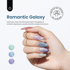 Beetles Cat Eye Gel Polish pink shade with magnetic shimmer for chic nails.