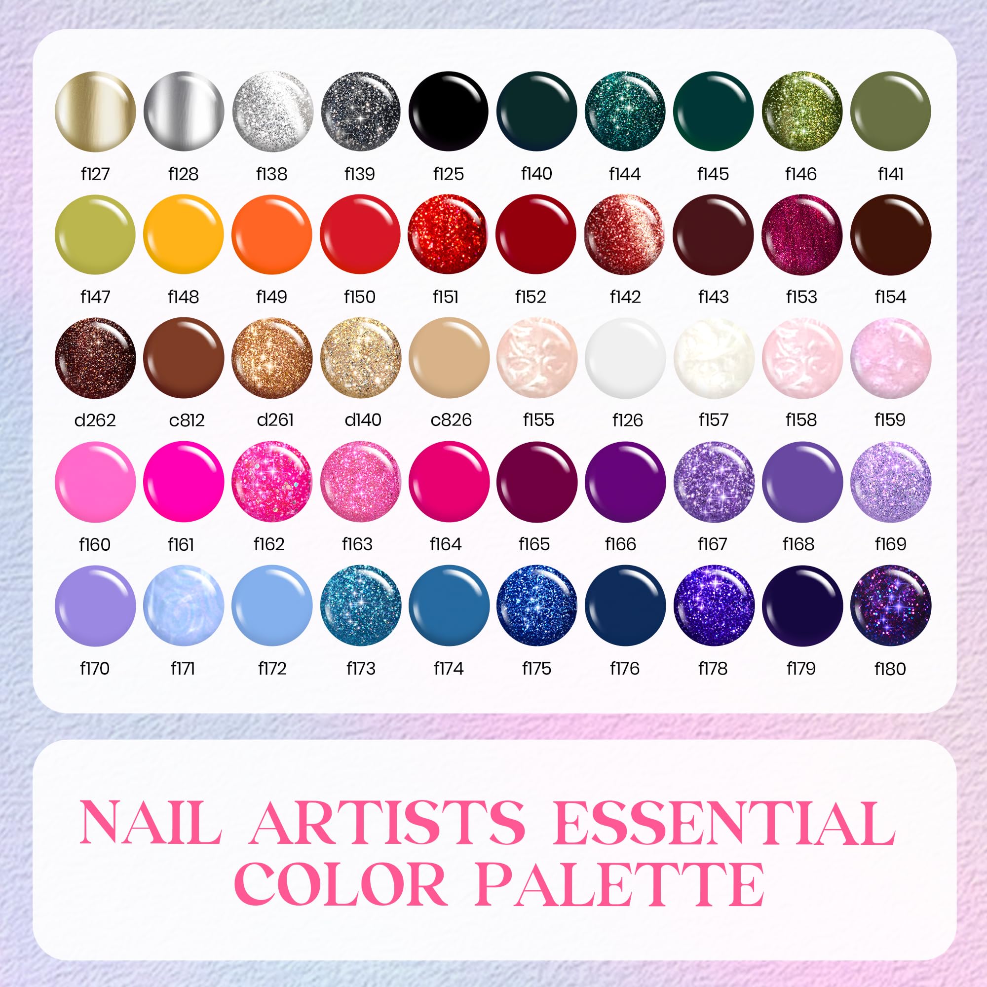 Beetles Christmas Gel Liner Set built-in thin brush detail for precise nail art lines.