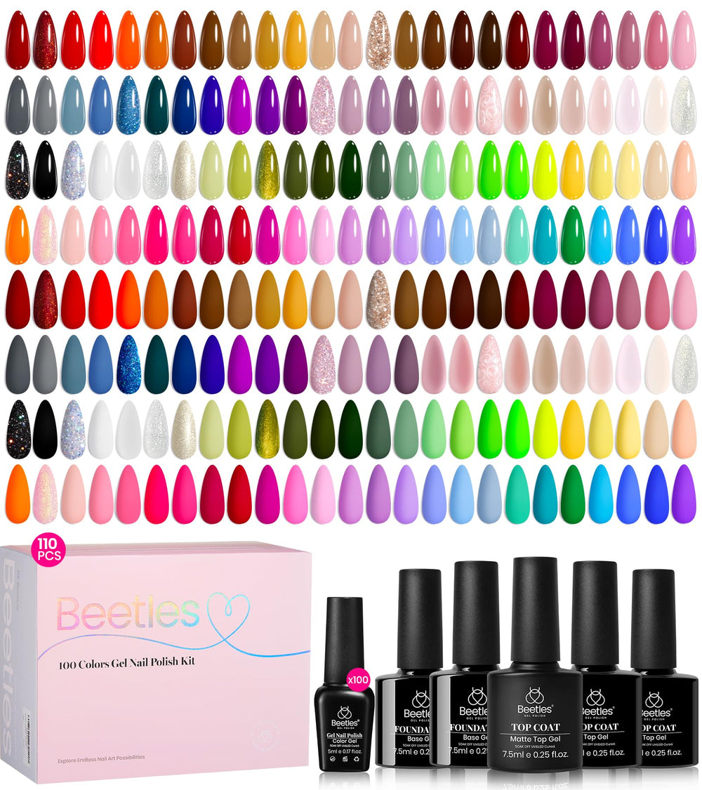 Beetles Chroma Dreams set cover shows year-round gel polish shades for creative nail art