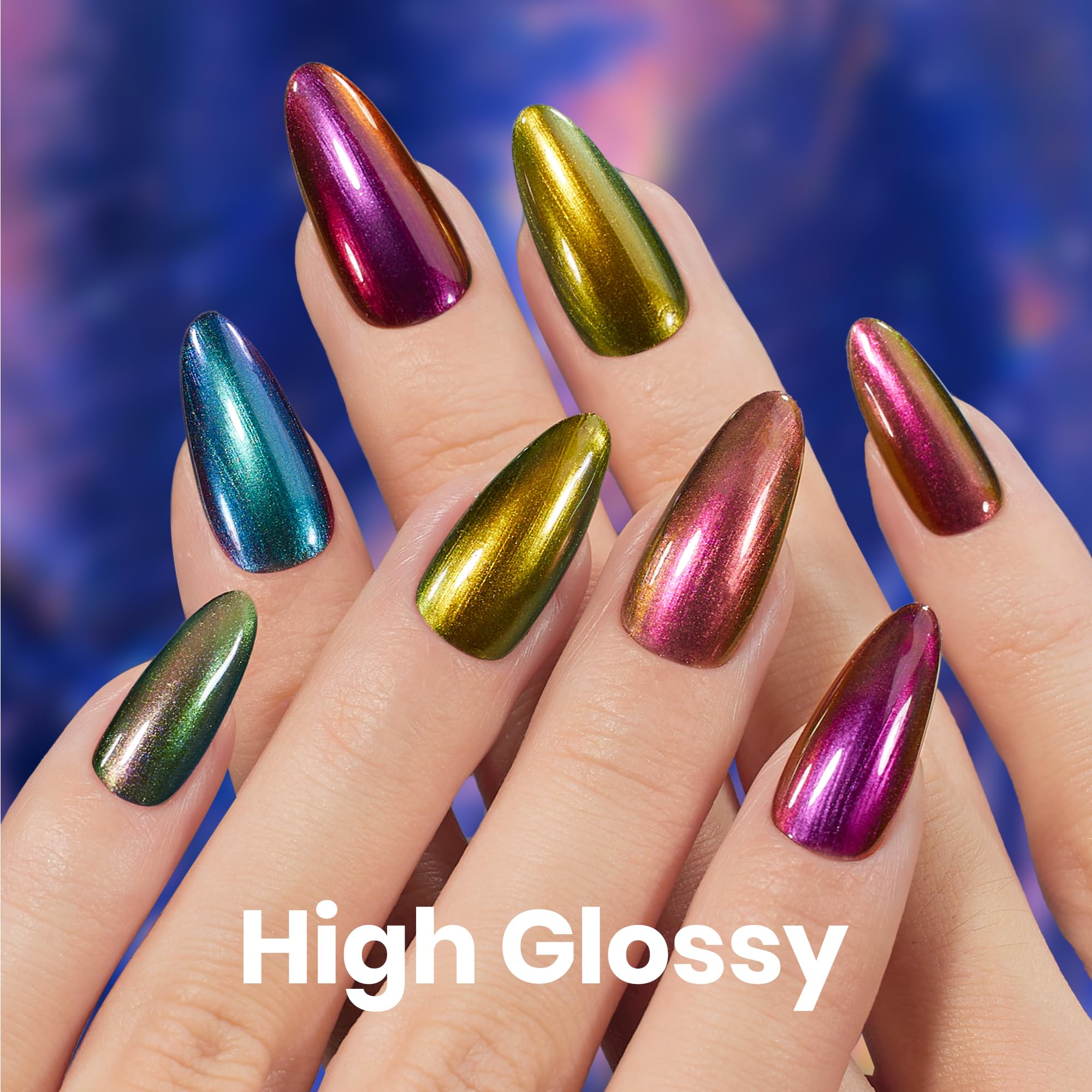 Beetles Chrome Nail Polish Set fall-winter colors for seasonal nail art