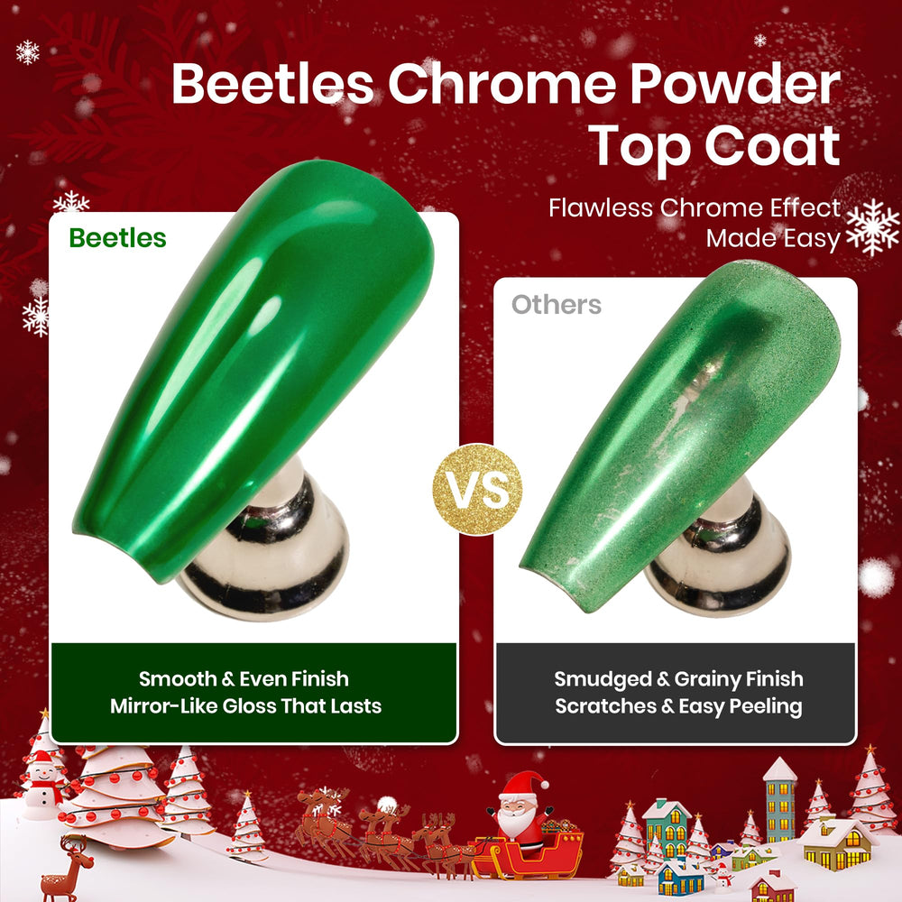 Beetles chrome top coat bright mirror finish shields against wear