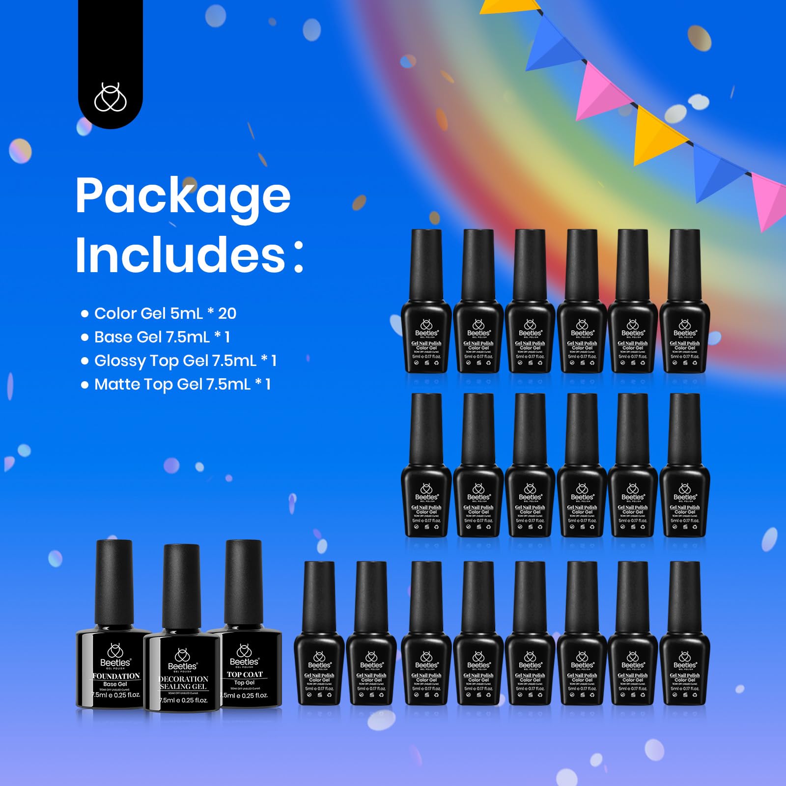 Beetles BT-823 to BT-842 shade range for seasonal styles