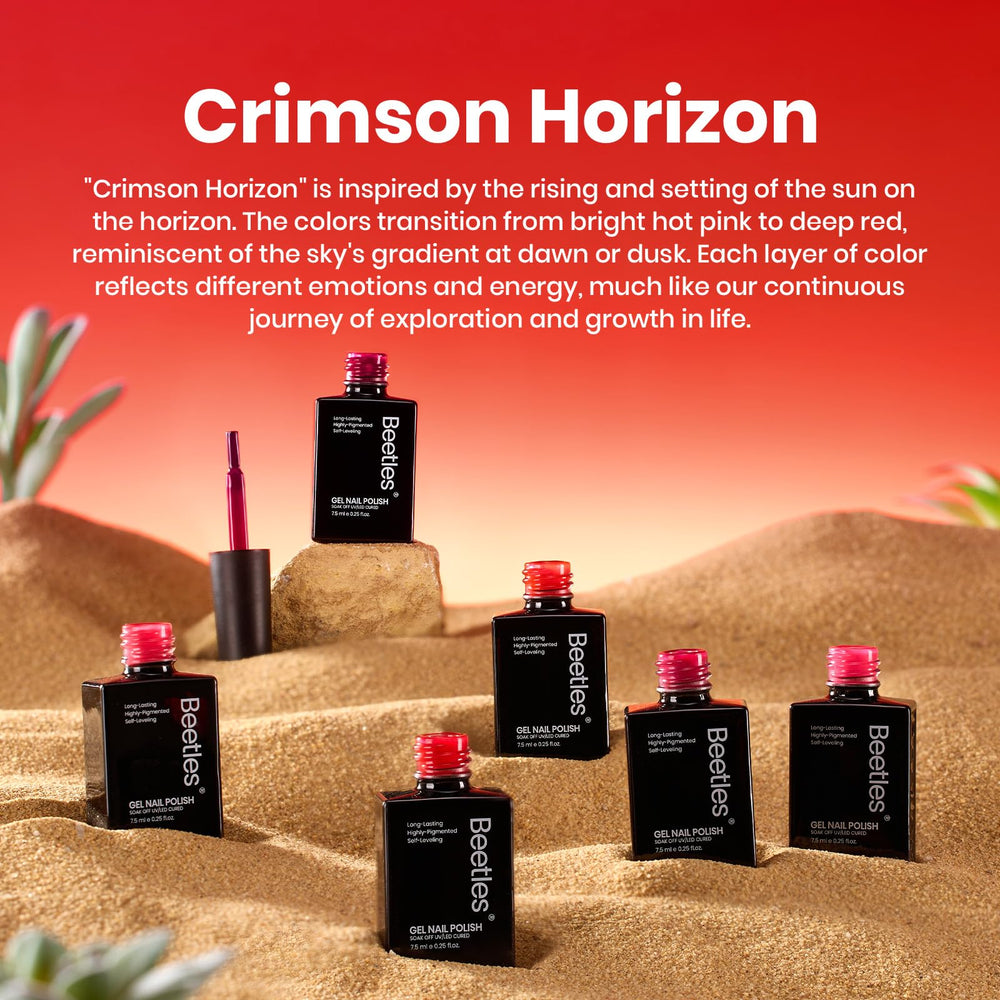 Beetles Crimson Horizon gift packaging signals a stylish gift for her