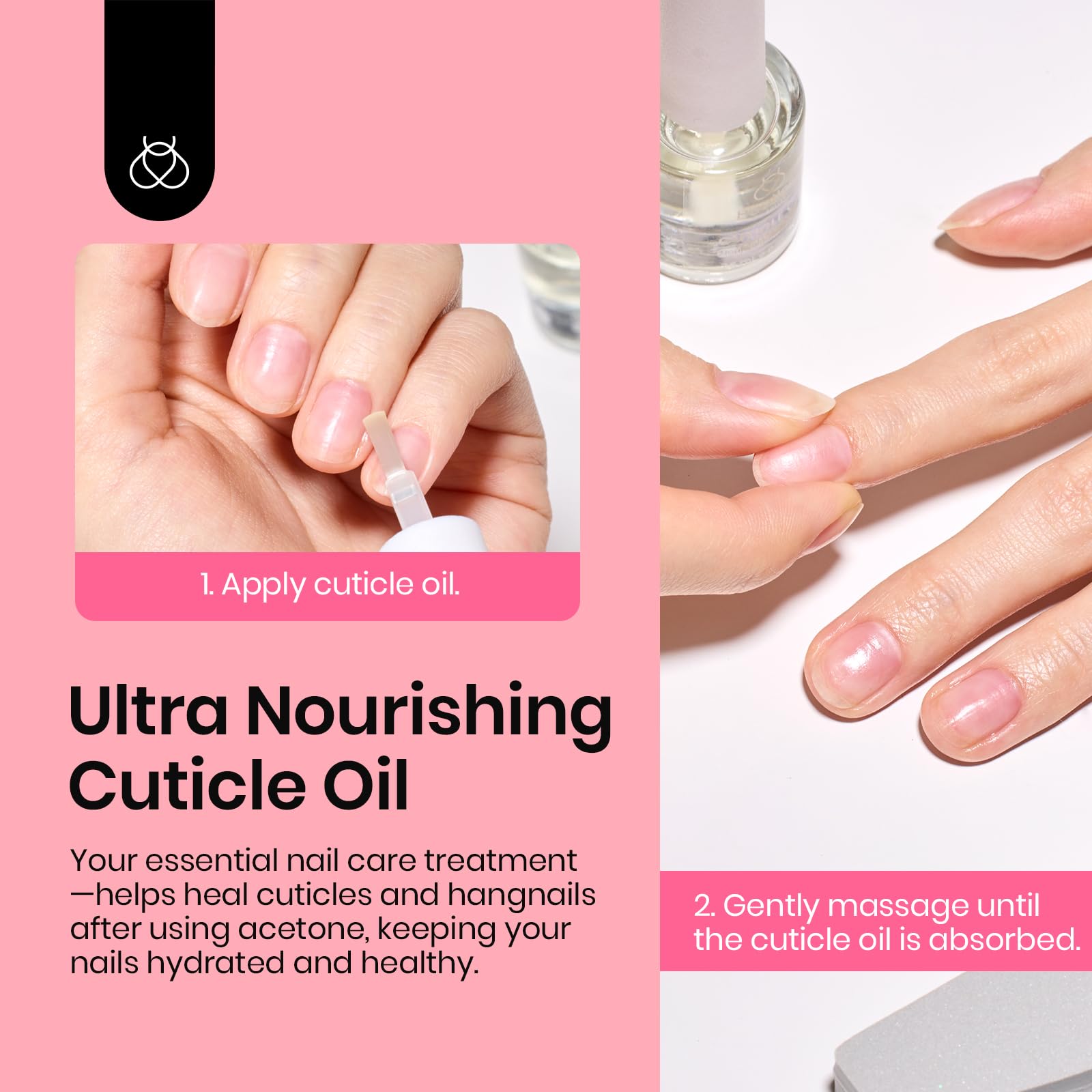 Beetles cuticle oil bottle—hydrating conditioning for cuticles