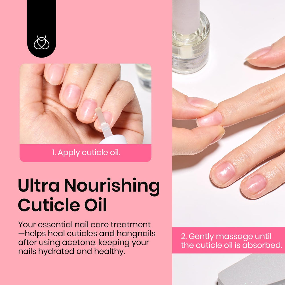Beetles cuticle oil bottle—hydrating conditioning for cuticles