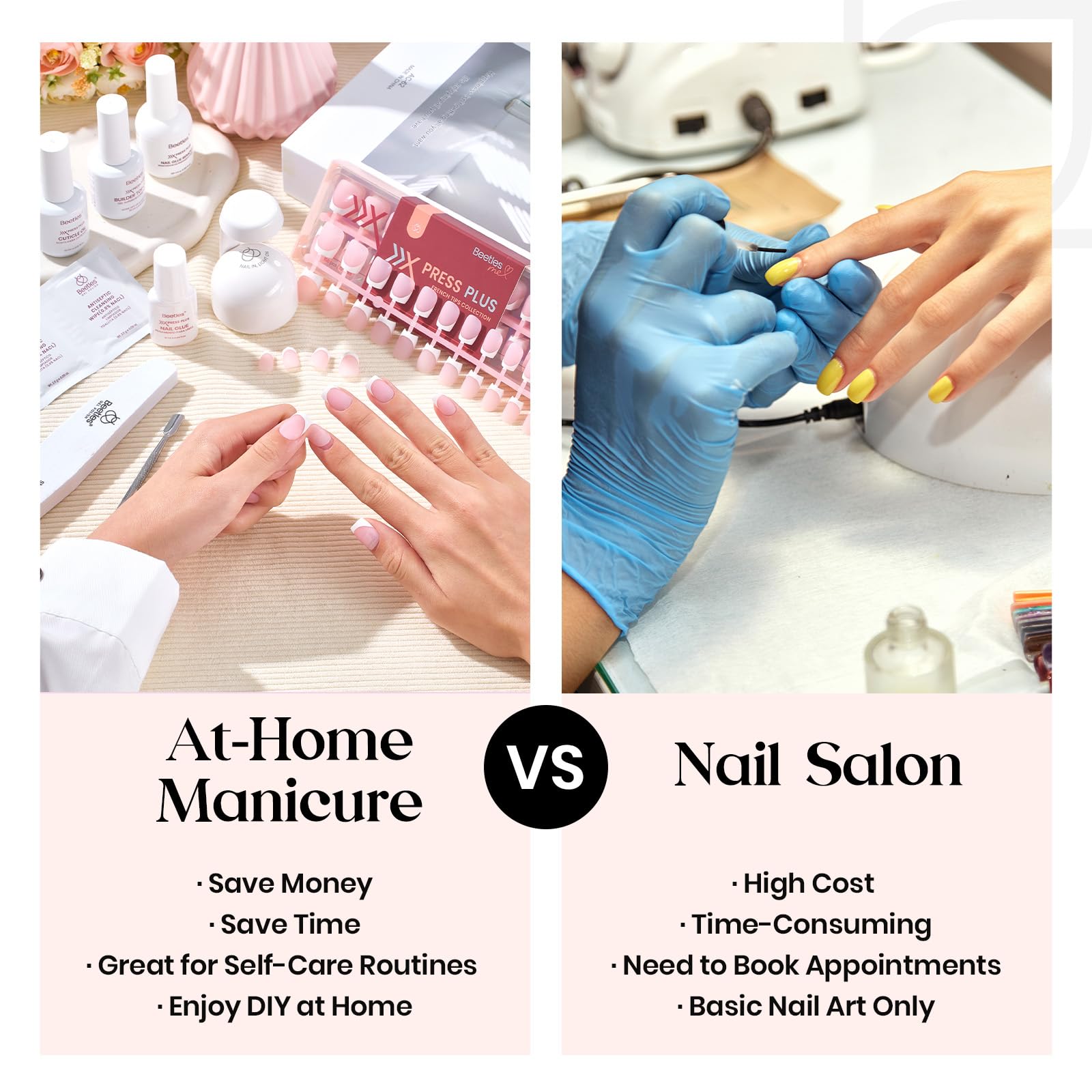 Beetles cuticle oil remover wipes layout illustrating care and upkeep between applications