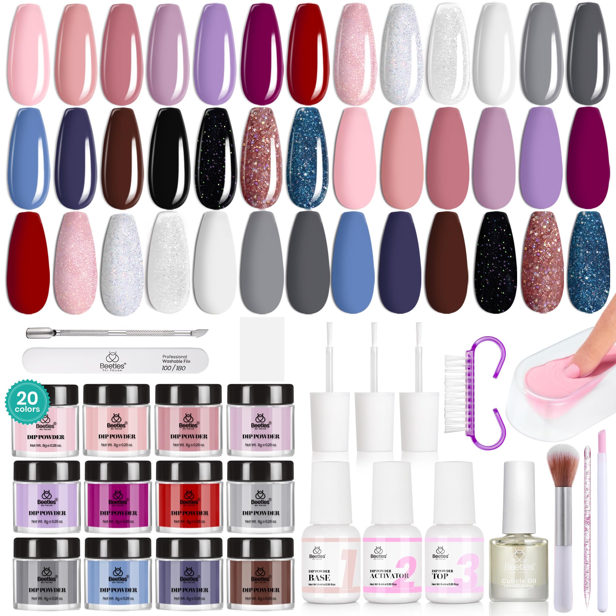 Beetles Remover Pads: cleanup during nail art sessions.