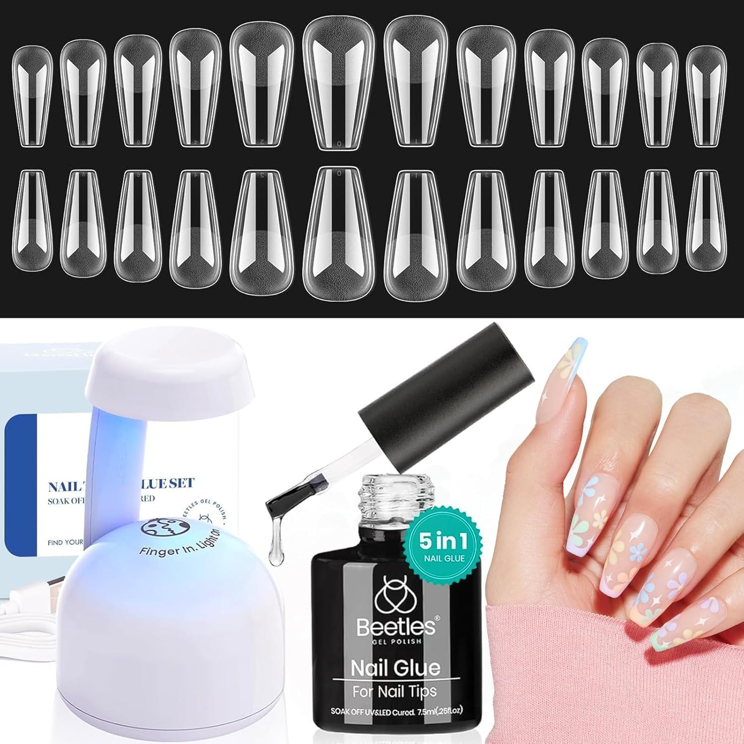 Beetles DIY at-home manicure setup for easy home nail art