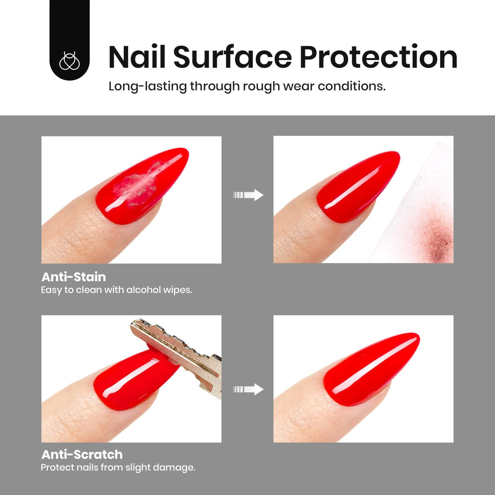 Beetles Extra Glossy Top Coat refill cap and 300ml capacity