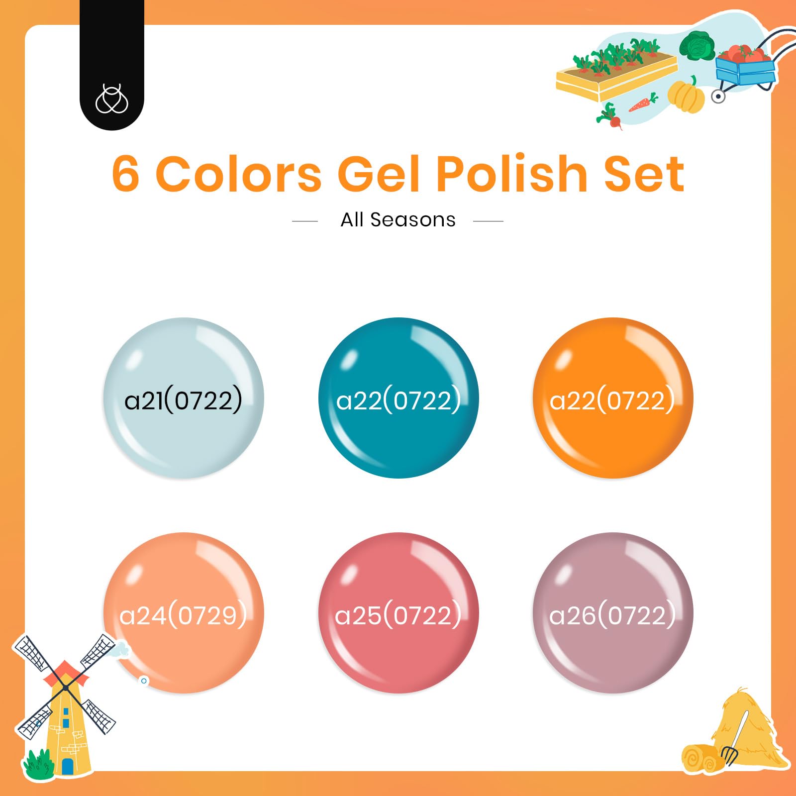 Beetles shade 998—light blue for breezy, cool manicure.