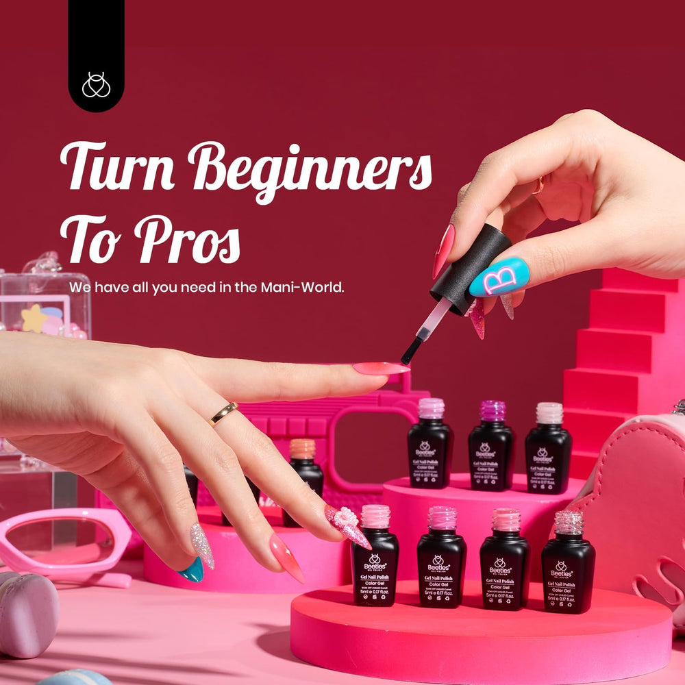 Beetles full manicure kit for at-home salon-quality results