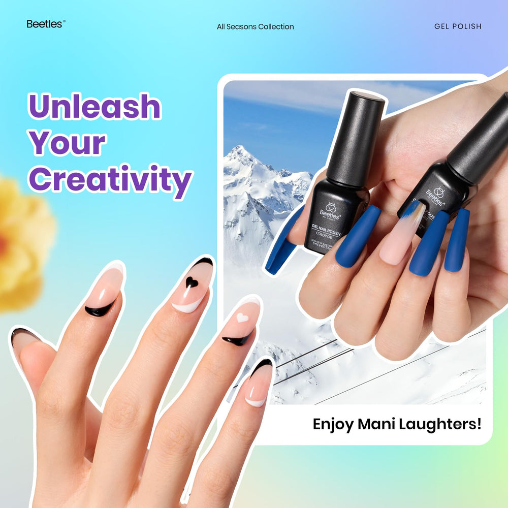 Beetles base coat bottles emphasize durable base for long-lasting manicure