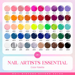Beetles Gel Liner Nail Art Polish Set built-in hairbrush closeup for precise lines
