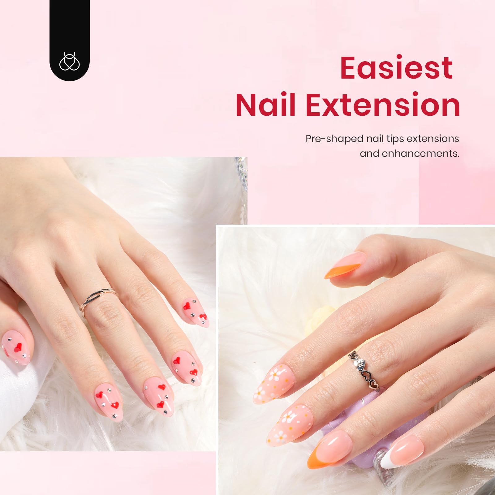 Beetles DIY nail extension kit enables quick, professional-looking manicures.