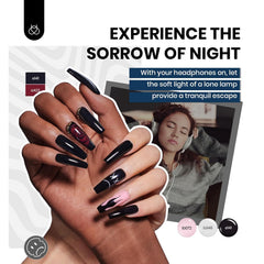 Beetles gel nail kit color swatches display 55 shades for versatile style.