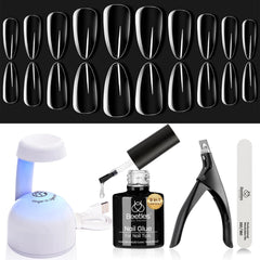 Beetles Gel Nail Kit mini lamp shown for quick at-home curing of nails