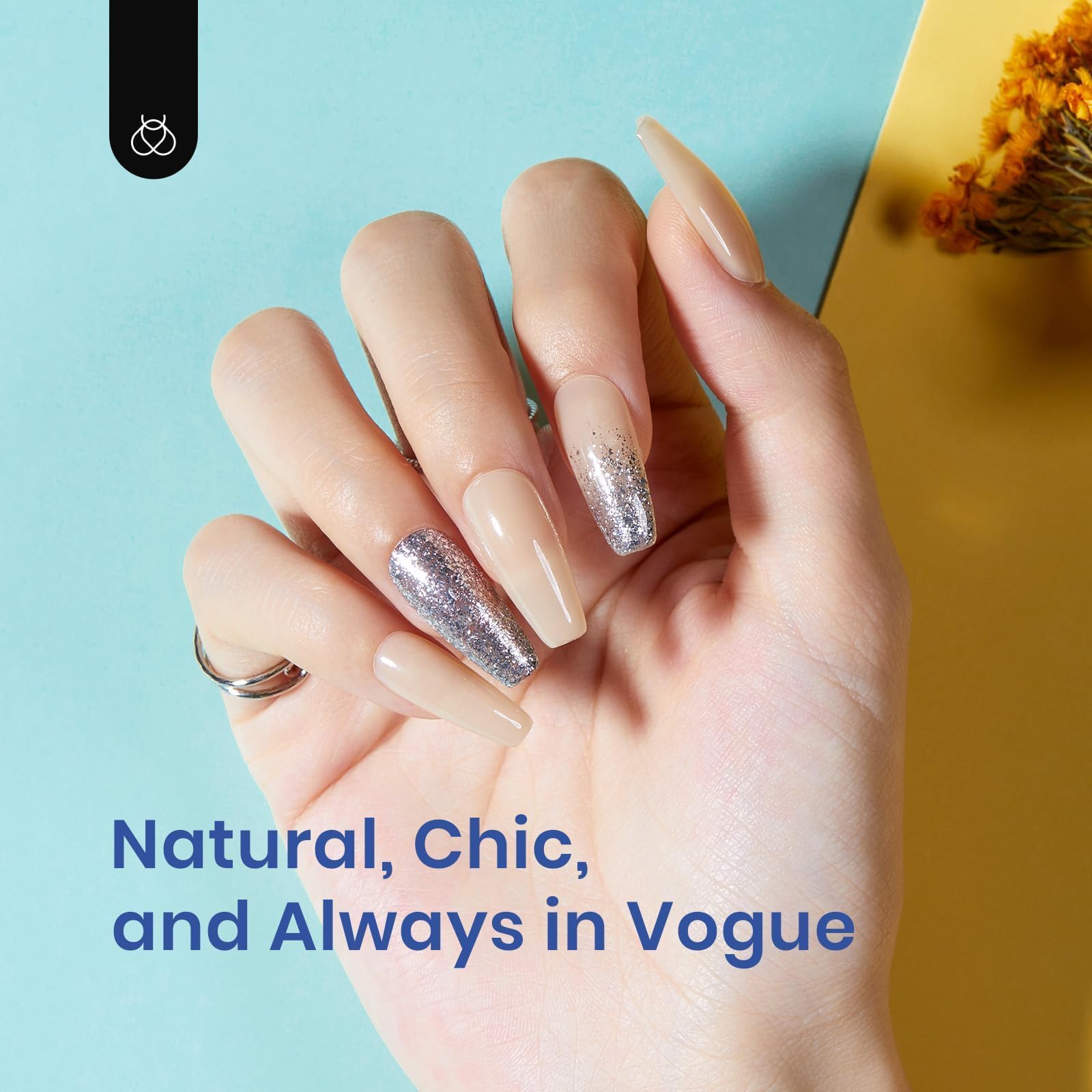 Beetles Gel Nail Kit Mini LED Lamp provides portable 60–90 second cures.