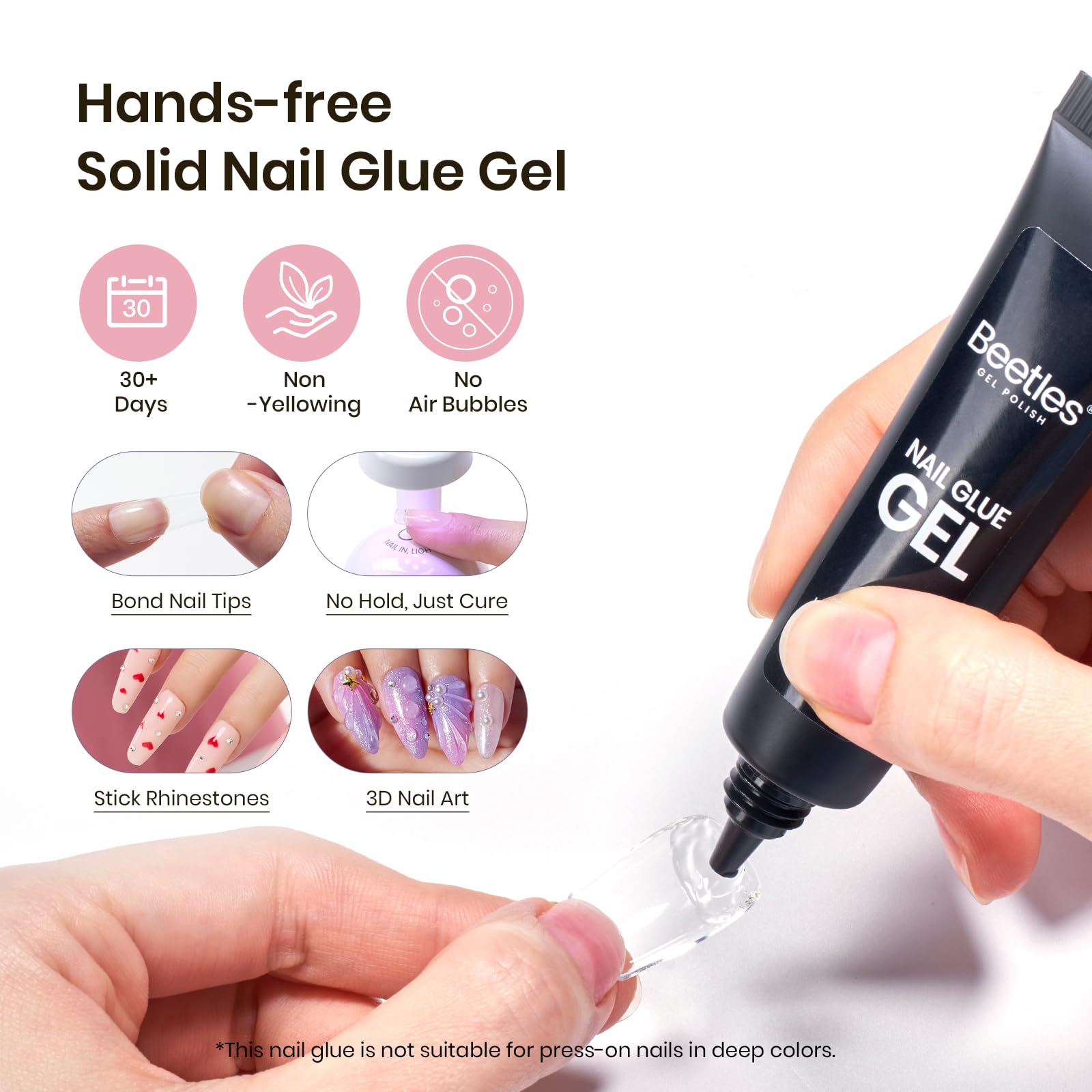 Beetles Gel Nail Kit nail file for smooth, salon-like edges