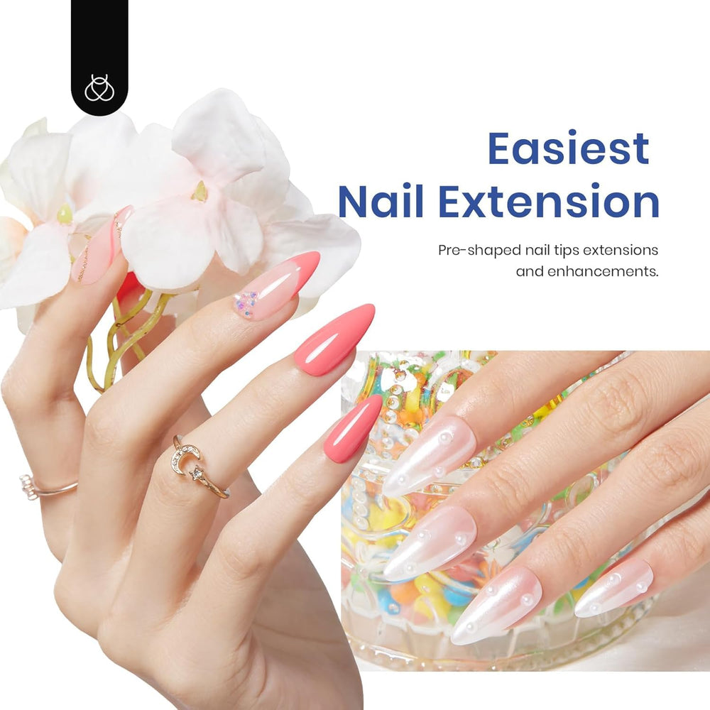 Beetles Gel Nail Kit nail tips clipper for clean edge trimming