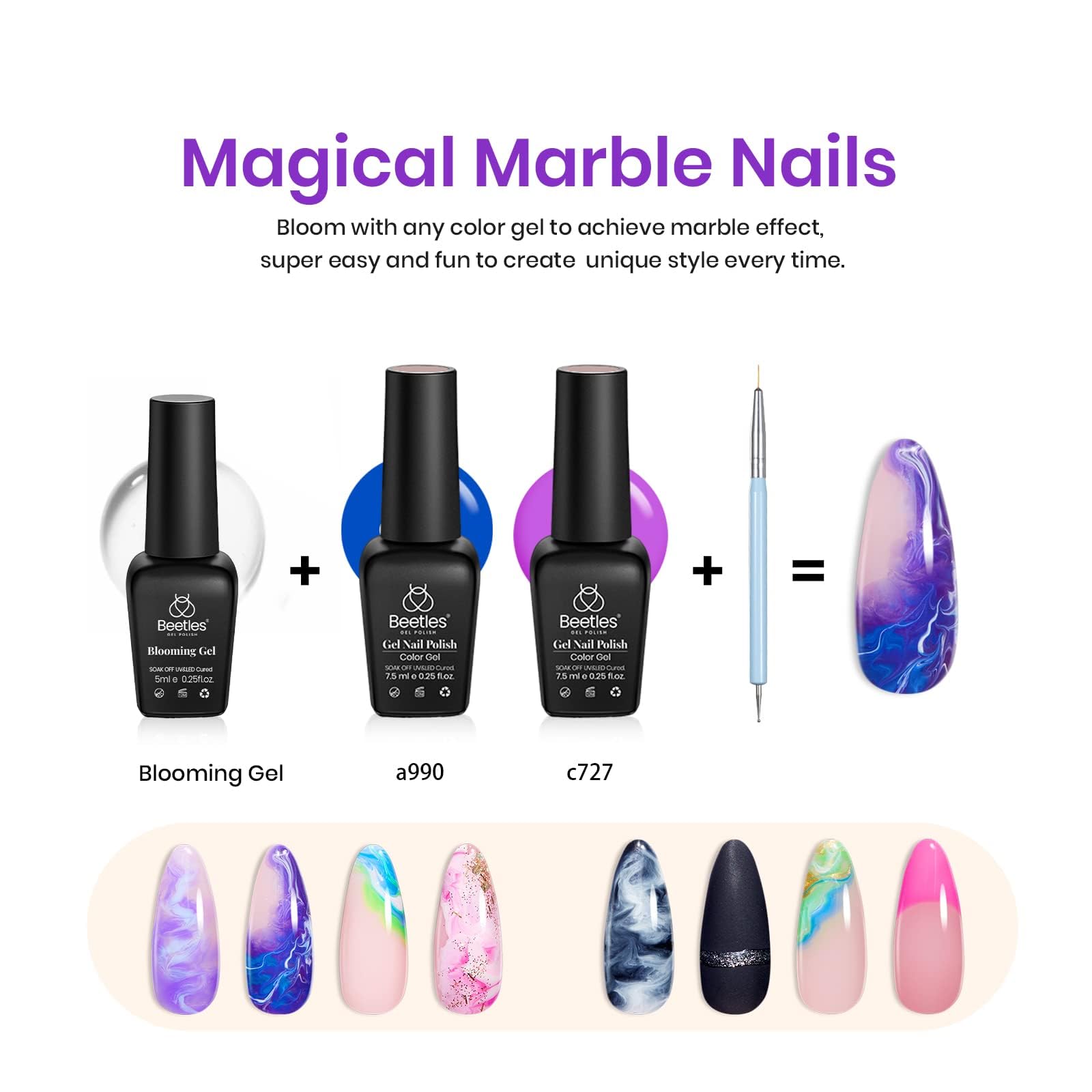 Beetles Detailed Pen image demonstrates a precision tool for nail art
