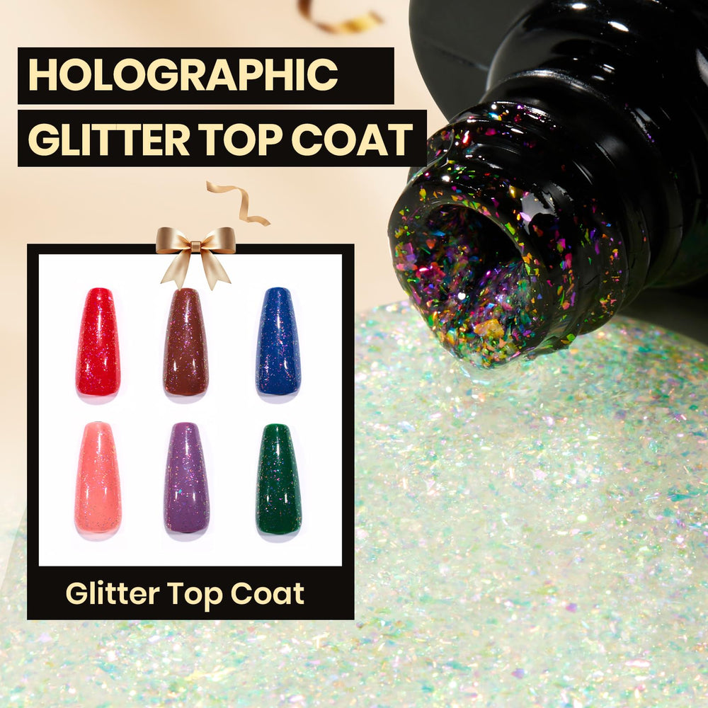 Beetles Gel Nail Polish Kit Christmas designs evoke festive, salon-ready nails.