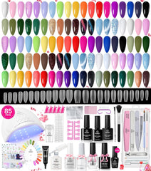 Beetles gel nail polish kit with UV light for quick at-home manicures