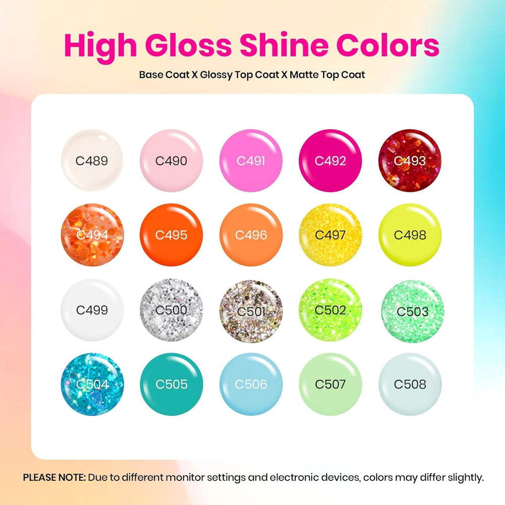 Beetles Gel Nail Polish Set front-view bottle displays convenient color selection for professional-quality nails.