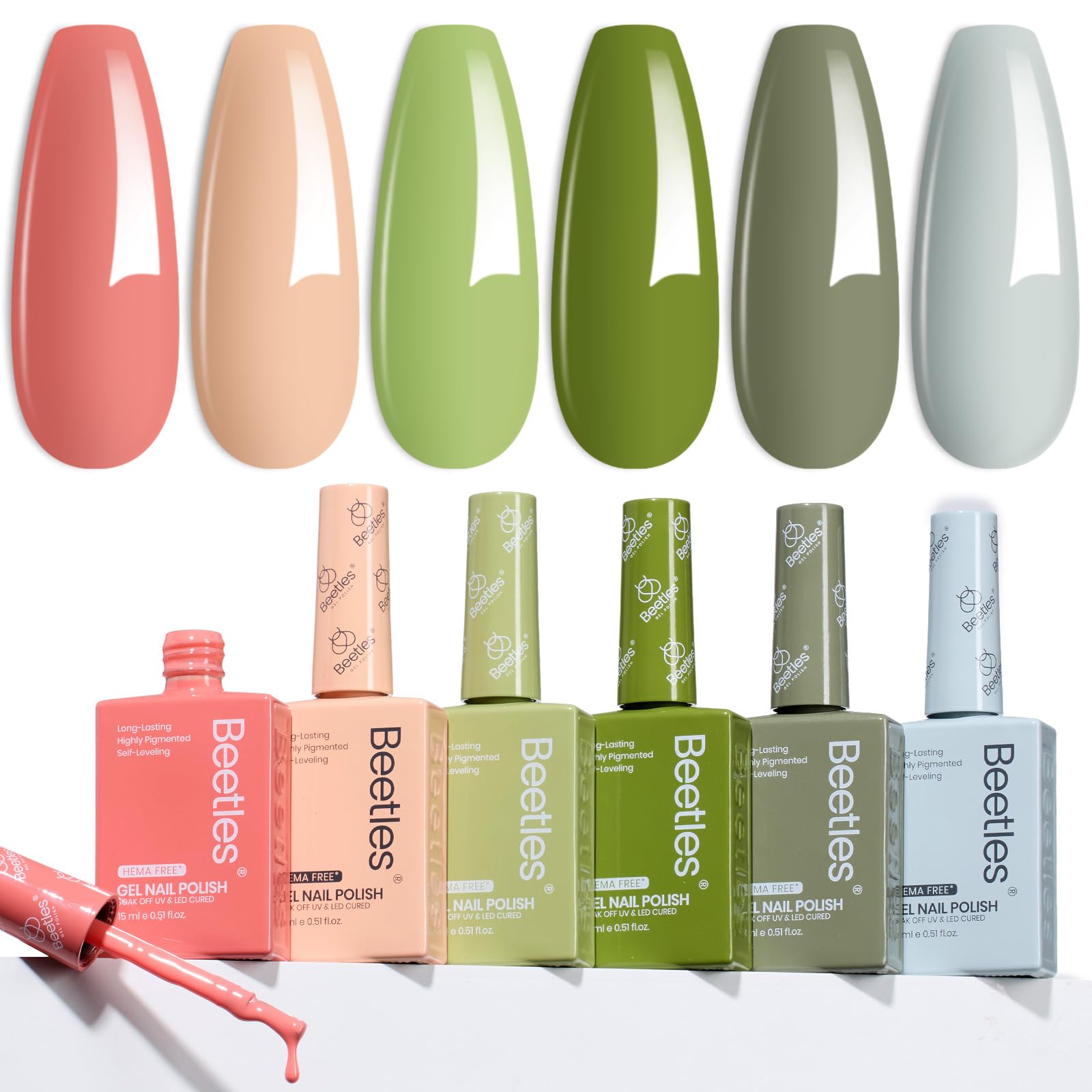 Beetles Gel Nail Polish Set gift packaging suitable for gifting