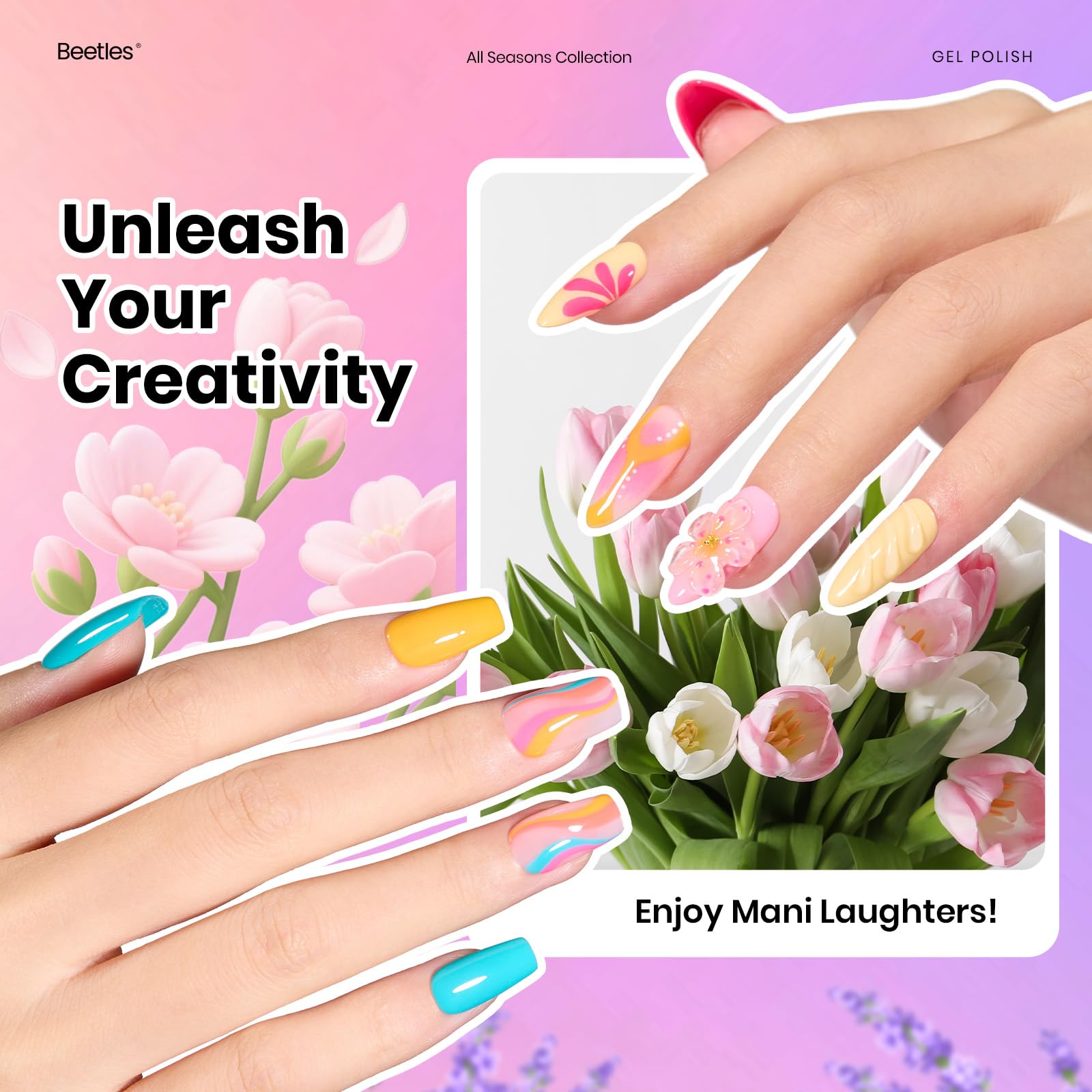 Beetles soak-off gel polish removal for gentle, nail-friendly use.