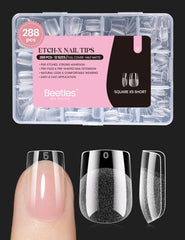 Beetles Gel Nail Tips 288-piece packaging for at-home manicure