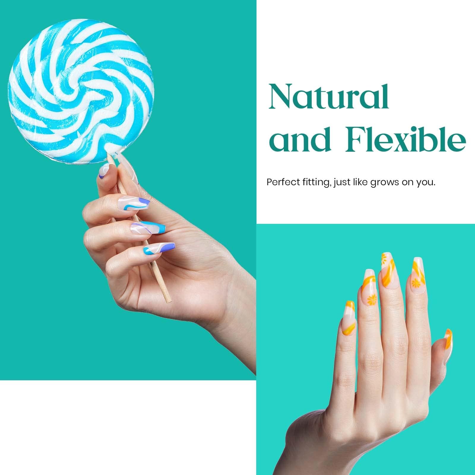 Beetles Gel Nail Tips break-resistant design supports lasting extensions